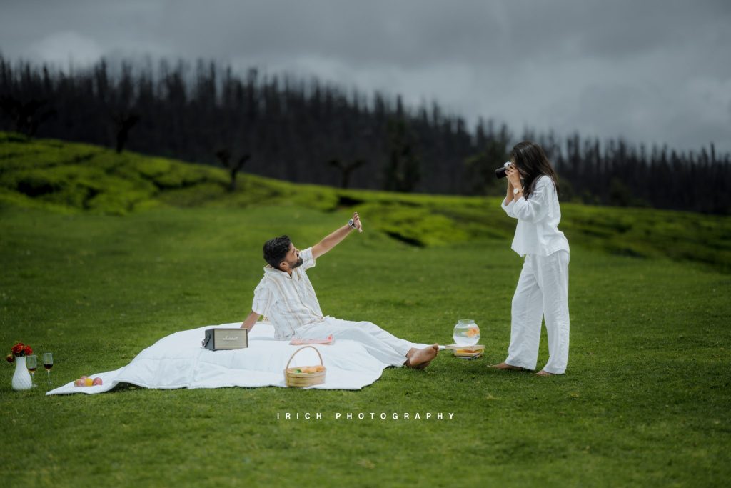 A Dreamy Romance Pre-Wedding Shoot Ooty