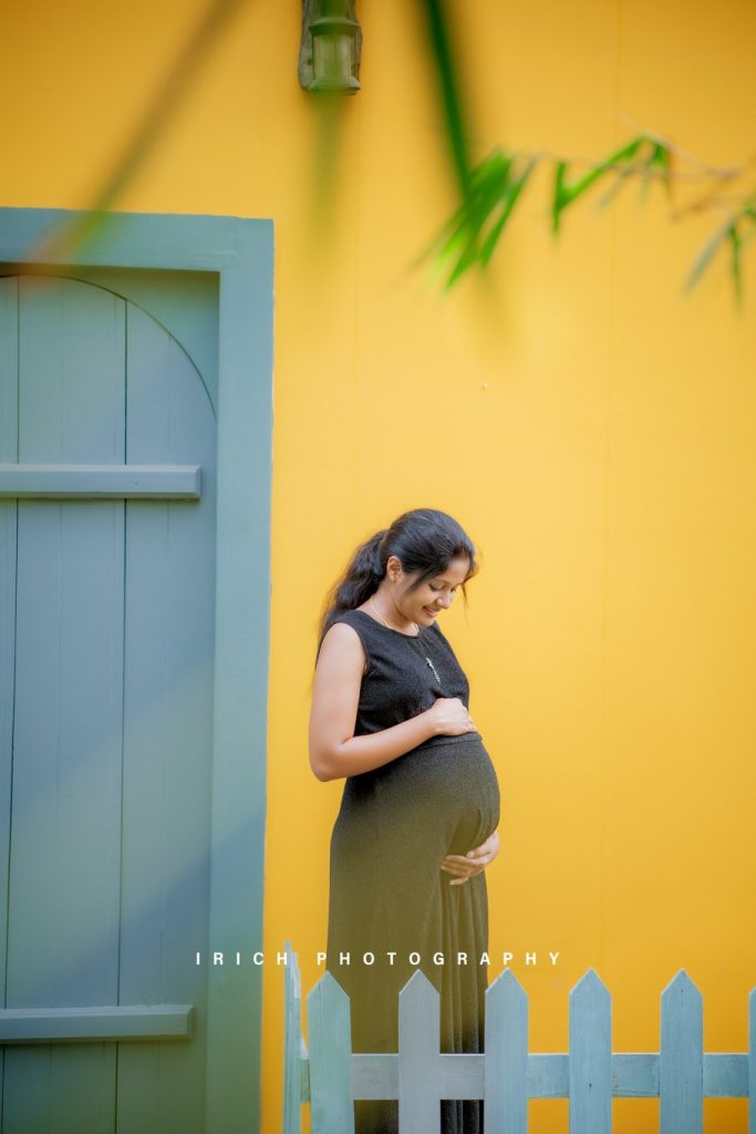 Indoor Maternity Photoshoot Coimbatore