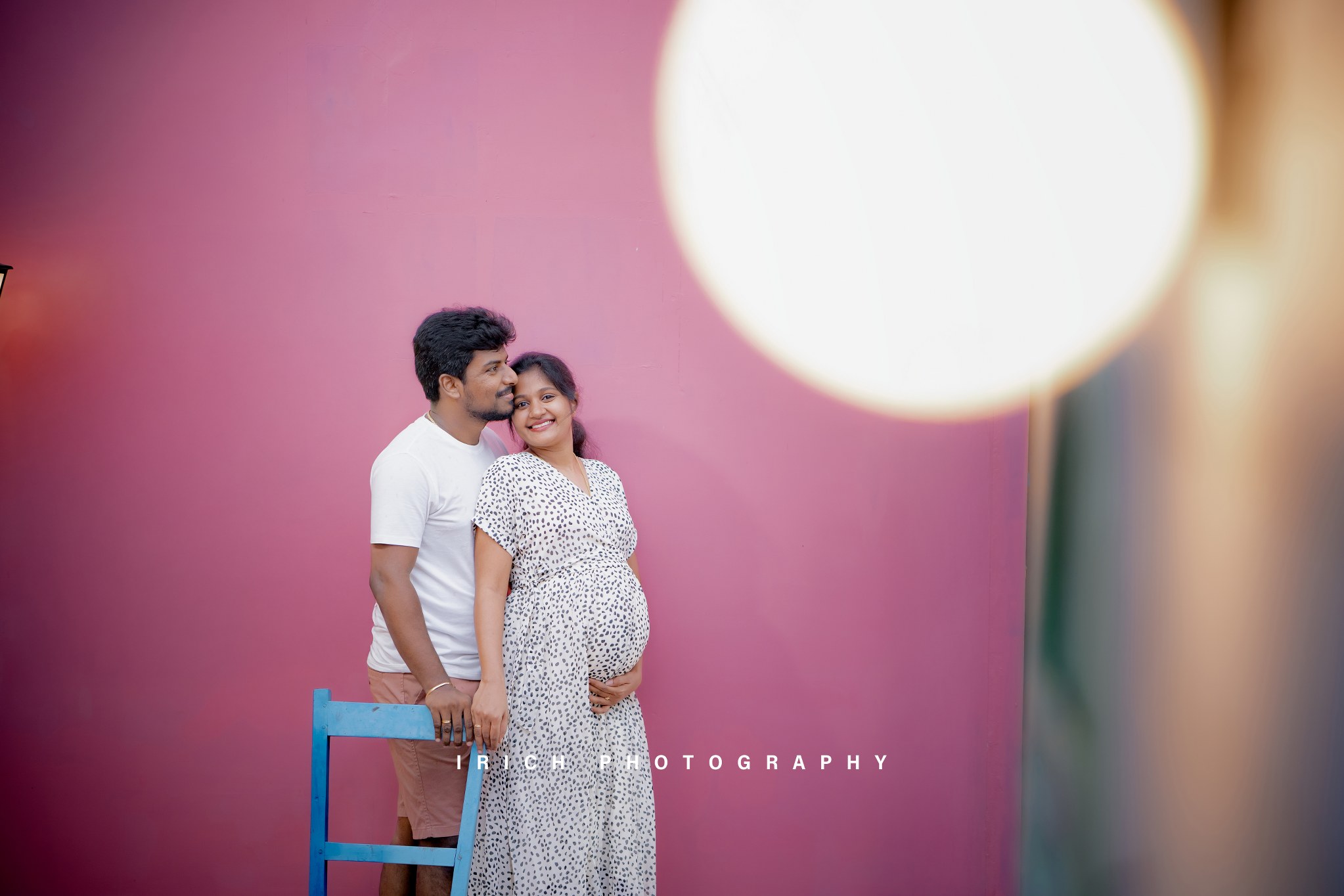 Indoor Maternity Photoshoot Coimbatore