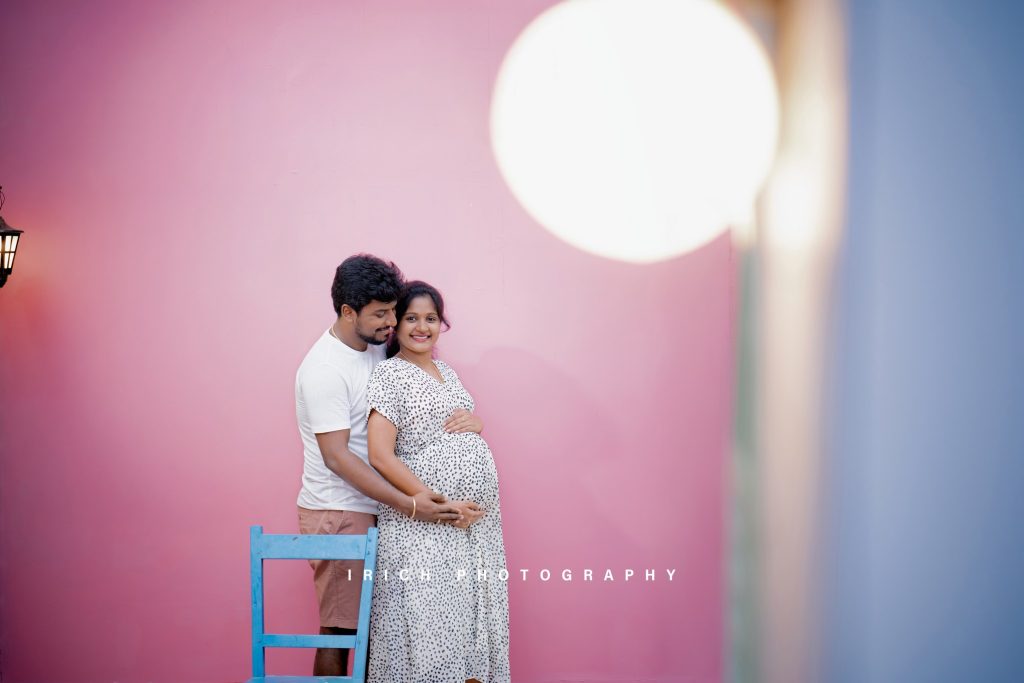 Indoor Maternity Photoshoot Coimbatore