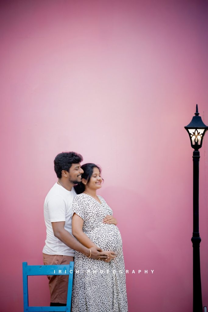 Indoor Maternity Photoshoot Coimbatore