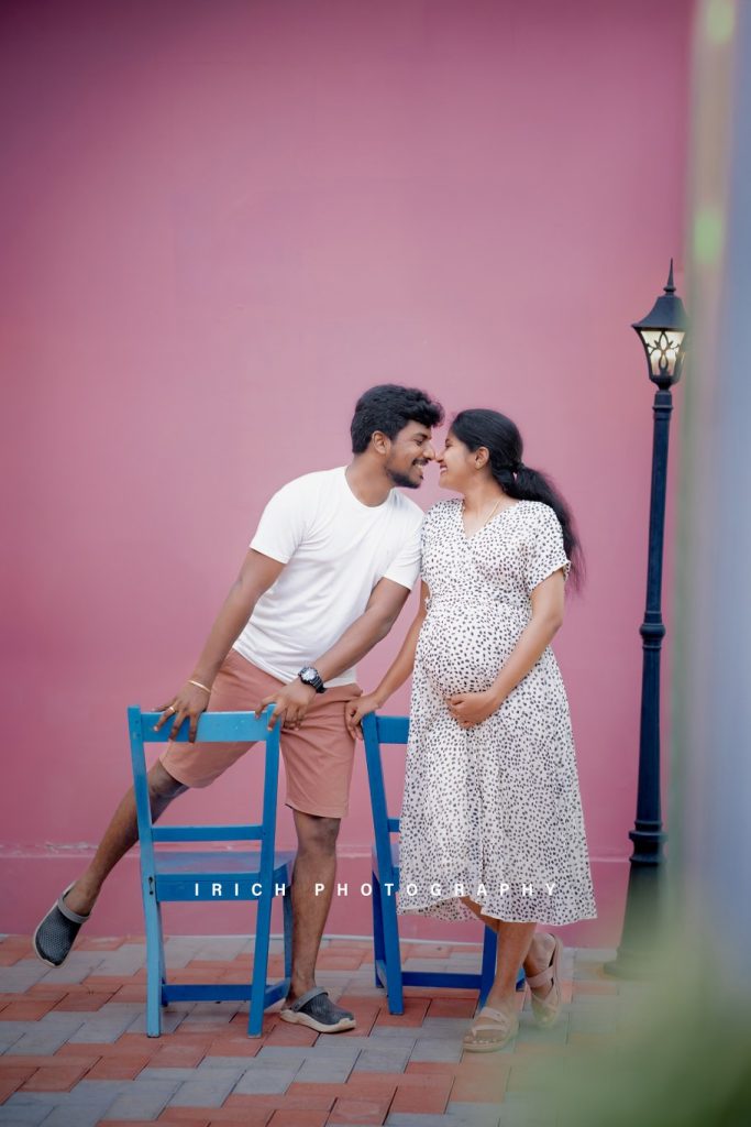 Indoor Maternity Photoshoot Coimbatore