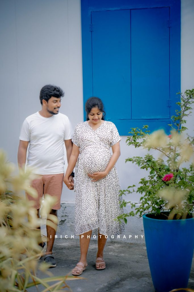 Indoor Maternity Photoshoot Coimbatore