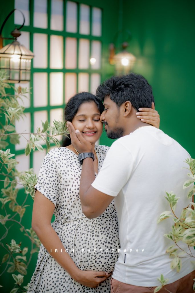 Indoor Maternity Photoshoot Coimbatore