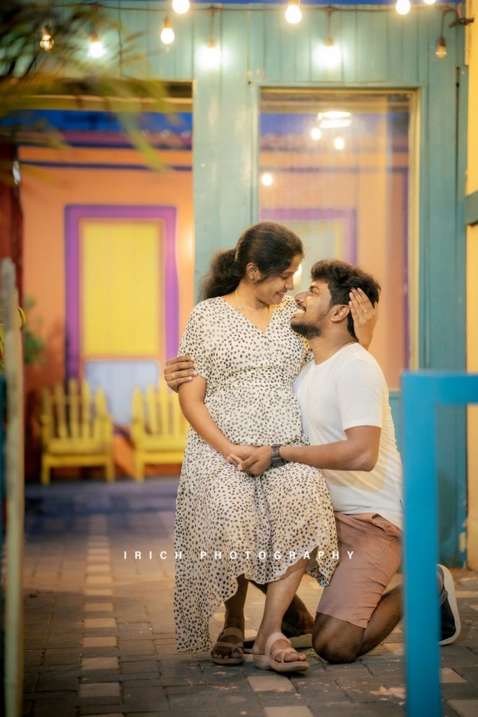 Indoor Maternity Photoshoot Coimbatore