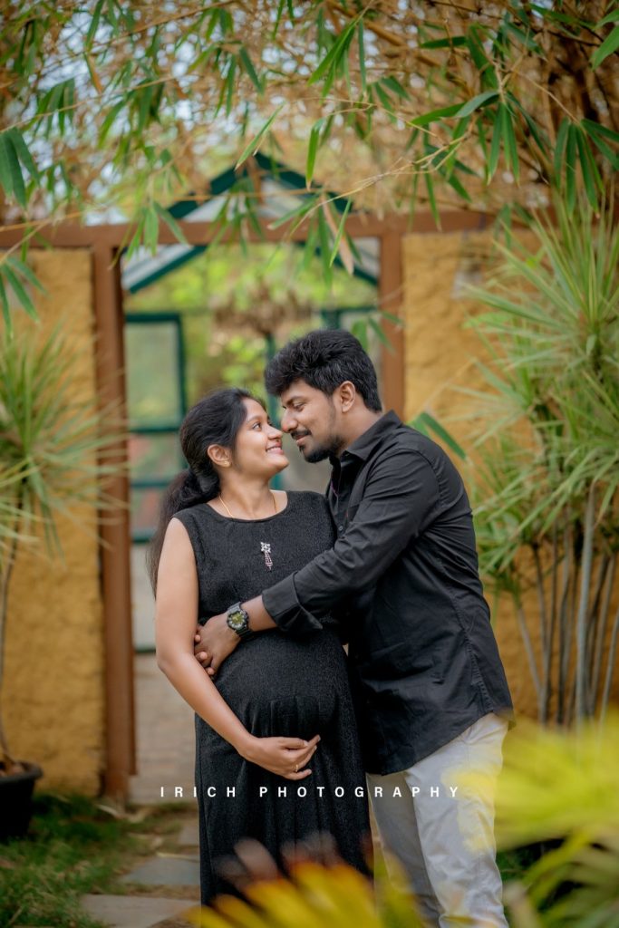 Indoor Maternity Photoshoot Coimbatore