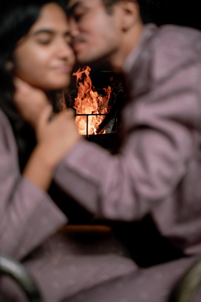Campfire Pre-Wedding Shoot in Ooty