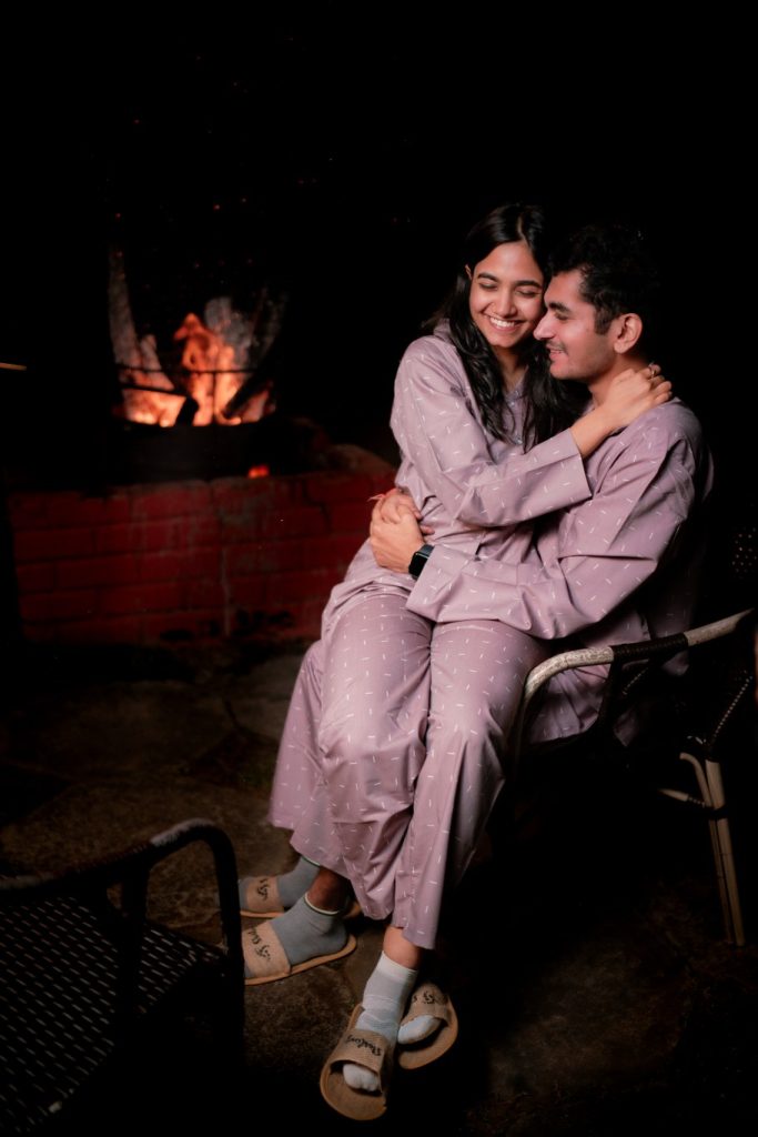 Campfire Pre-Wedding Shoot in Ooty