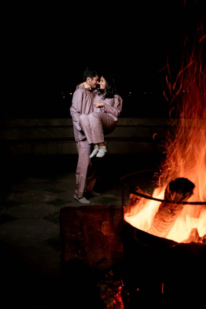 Campfire Pre-Wedding Shoot in Ooty