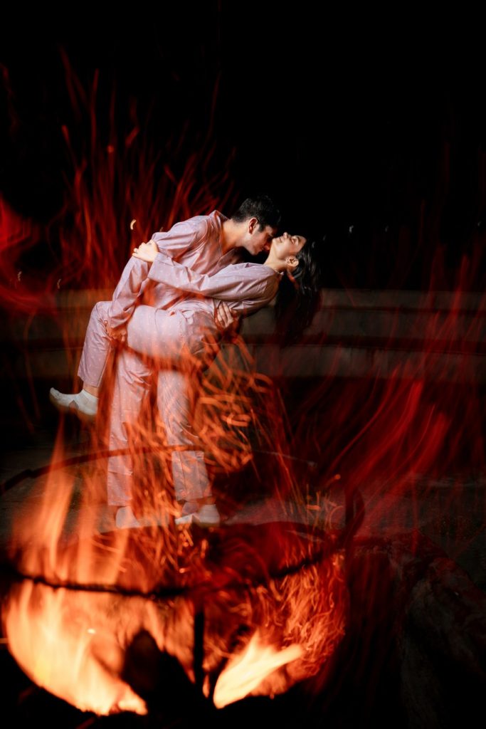 Campfire Pre-Wedding Shoot in Ooty