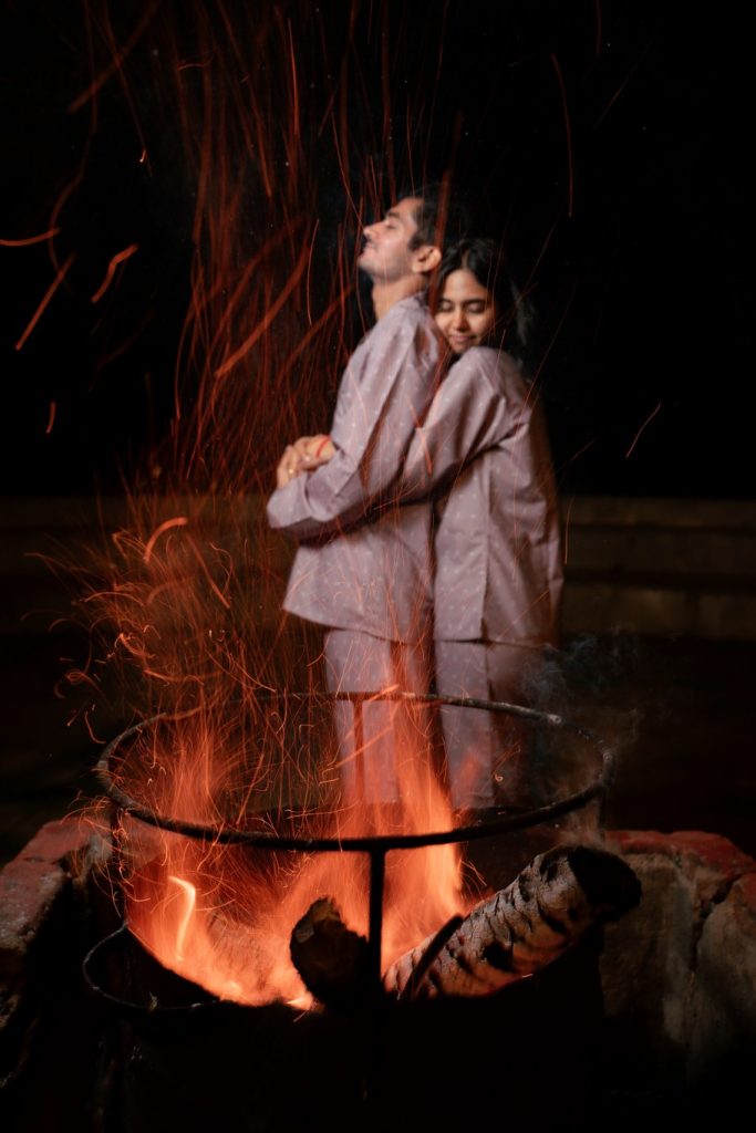 Campfire Pre-Wedding Shoot in Ooty