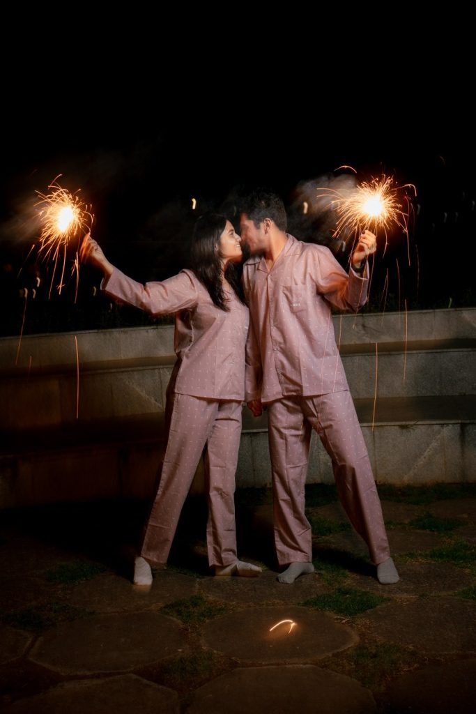 Campfire Pre-Wedding Shoot in Ooty