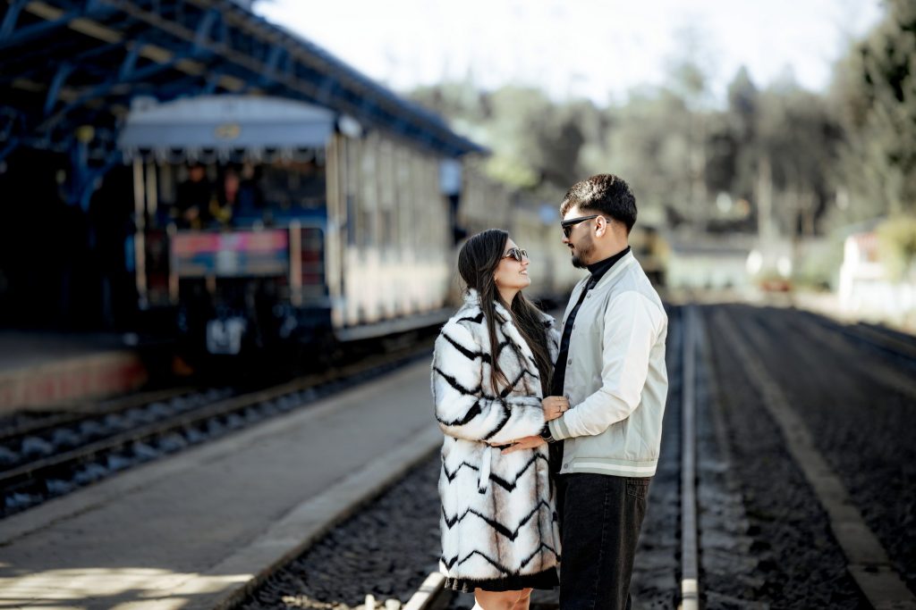Best Pre Wedding Shoot Ooty Toy Train