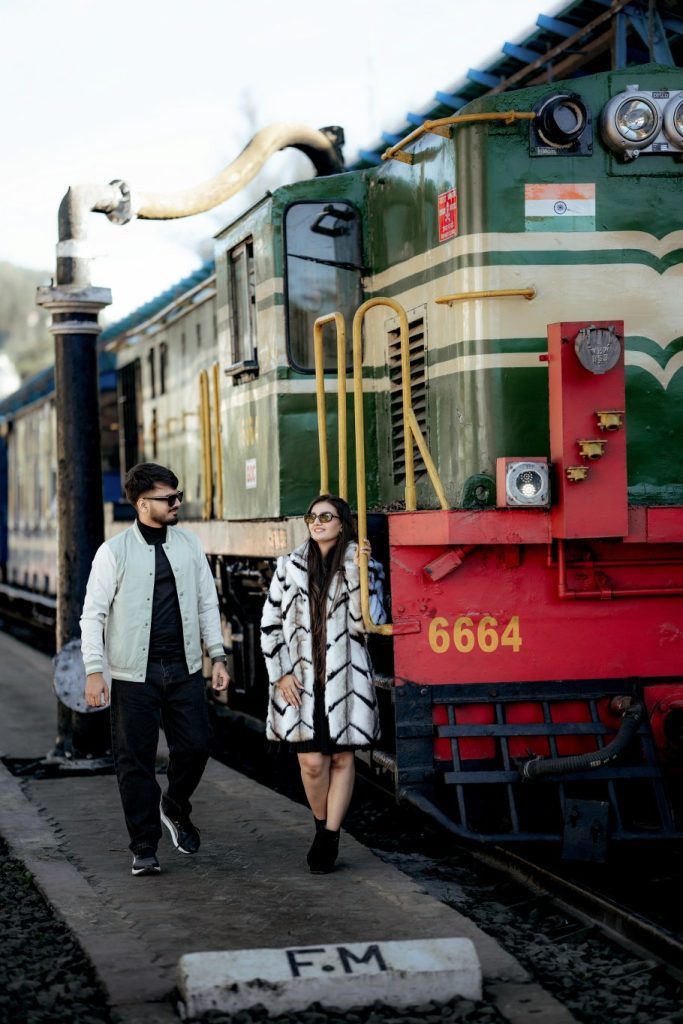 Best Pre Wedding Shoot Ooty Toy Train