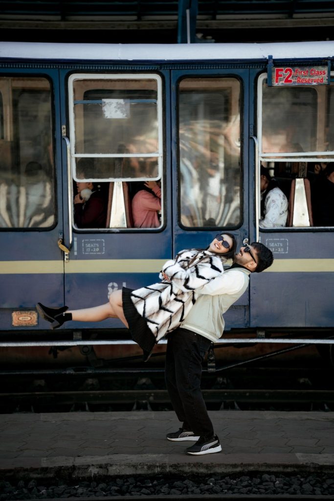 Best Pre Wedding Shoot Ooty Toy Train
