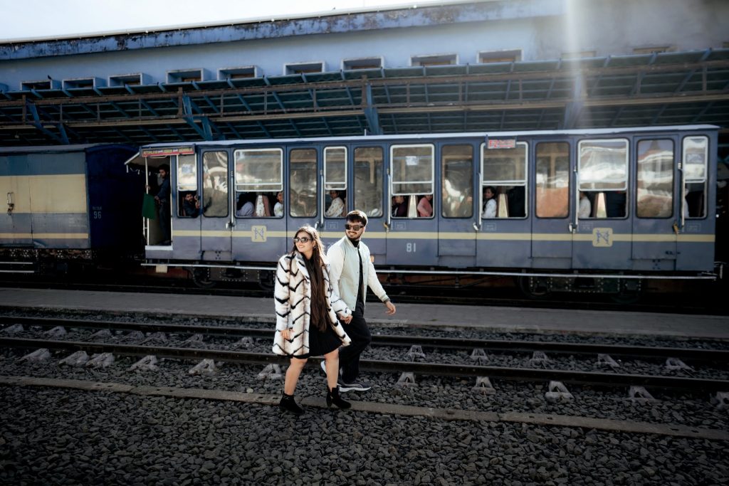 Best Pre Wedding Shoot Ooty Toy Train