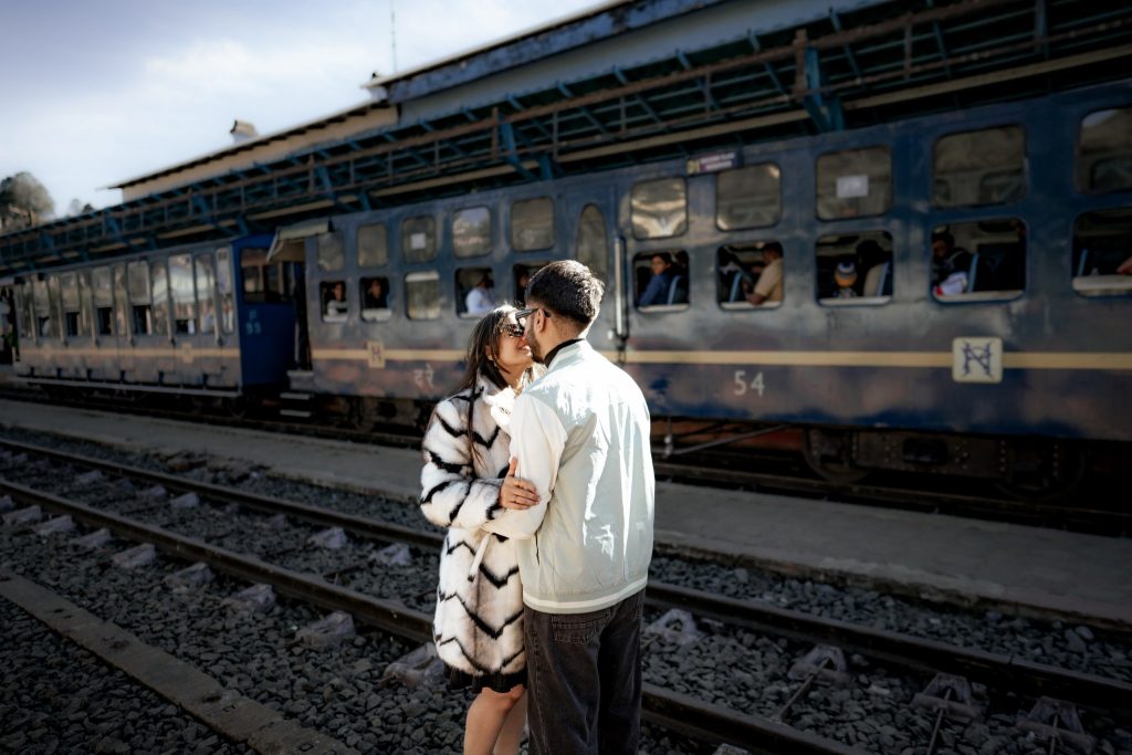 Best Pre Wedding Shoot Ooty Toy Train