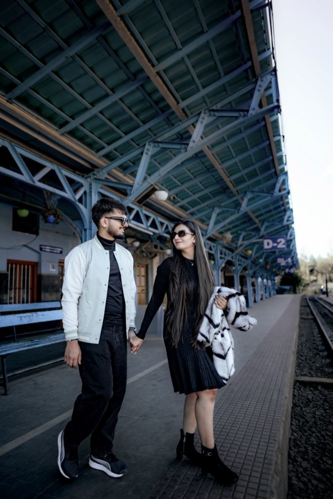 Best Pre Wedding Shoot Ooty Toy Train