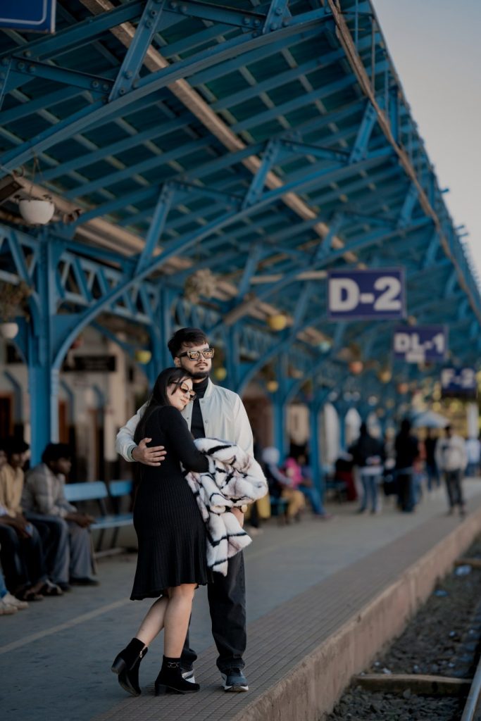 Best Pre Wedding Shoot Ooty Toy Train