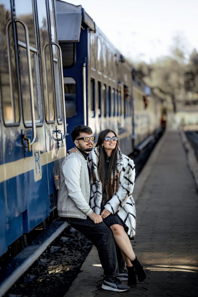 Best Pre Wedding Shoot Ooty Toy Train