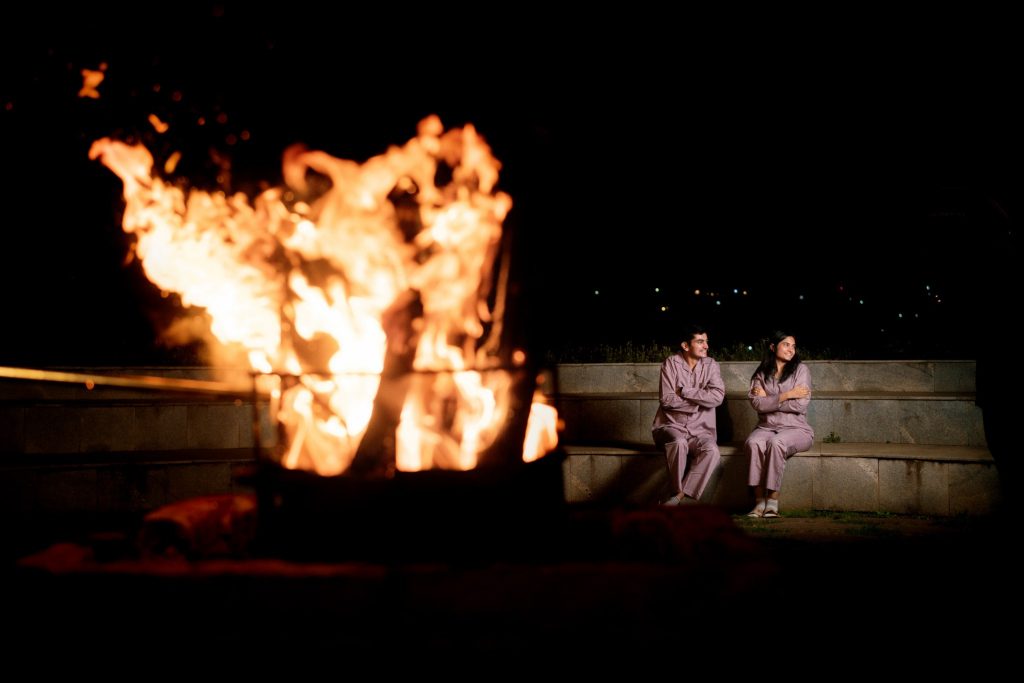 Campfire Pre-Wedding Shoot in Ooty