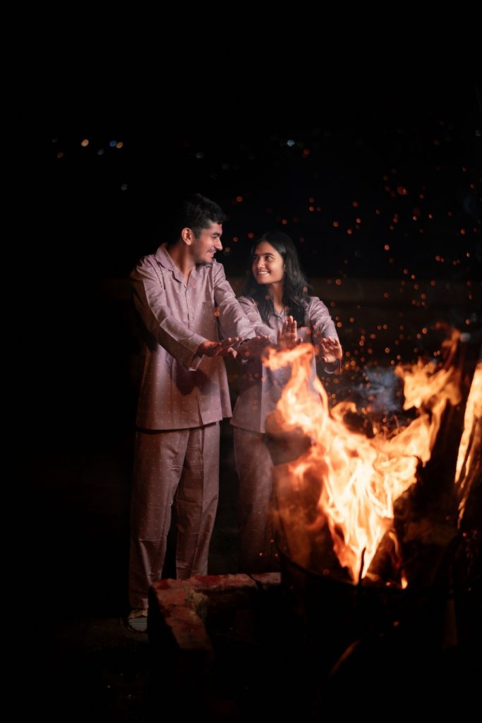Campfire Pre-Wedding Shoot in Ooty