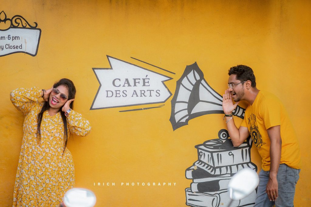Post Wedding Shoot in Pondicherry