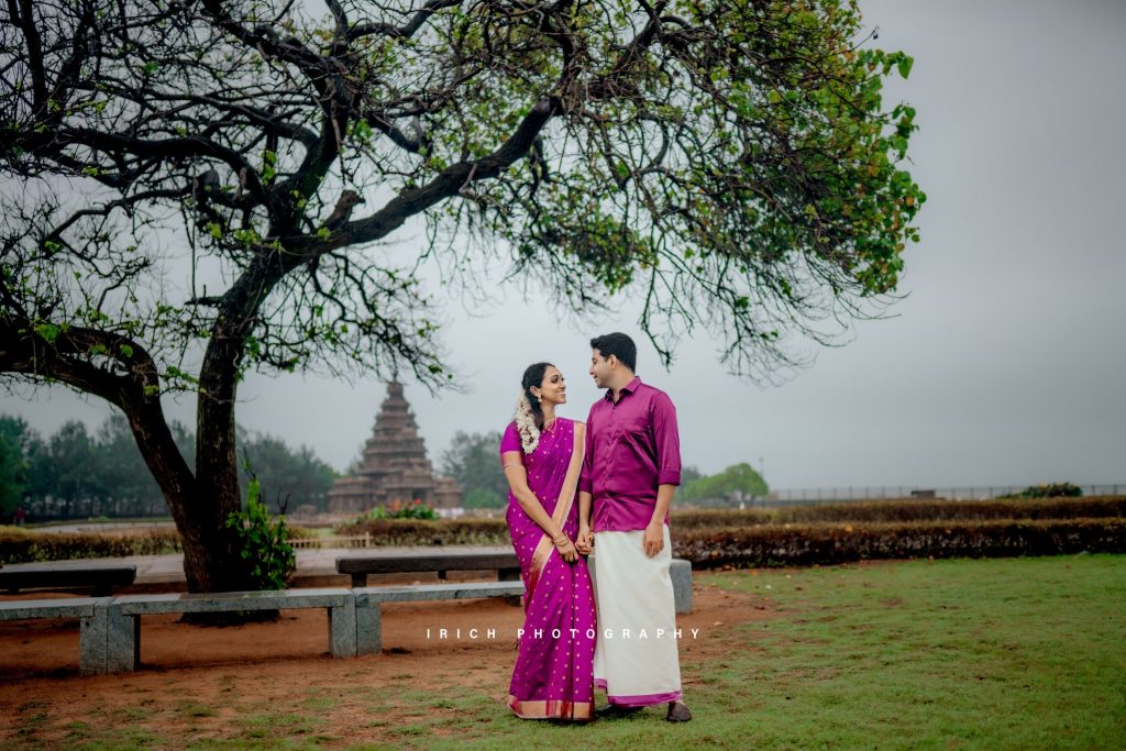 Pre-Wedding Shoot in Mahabalipuram