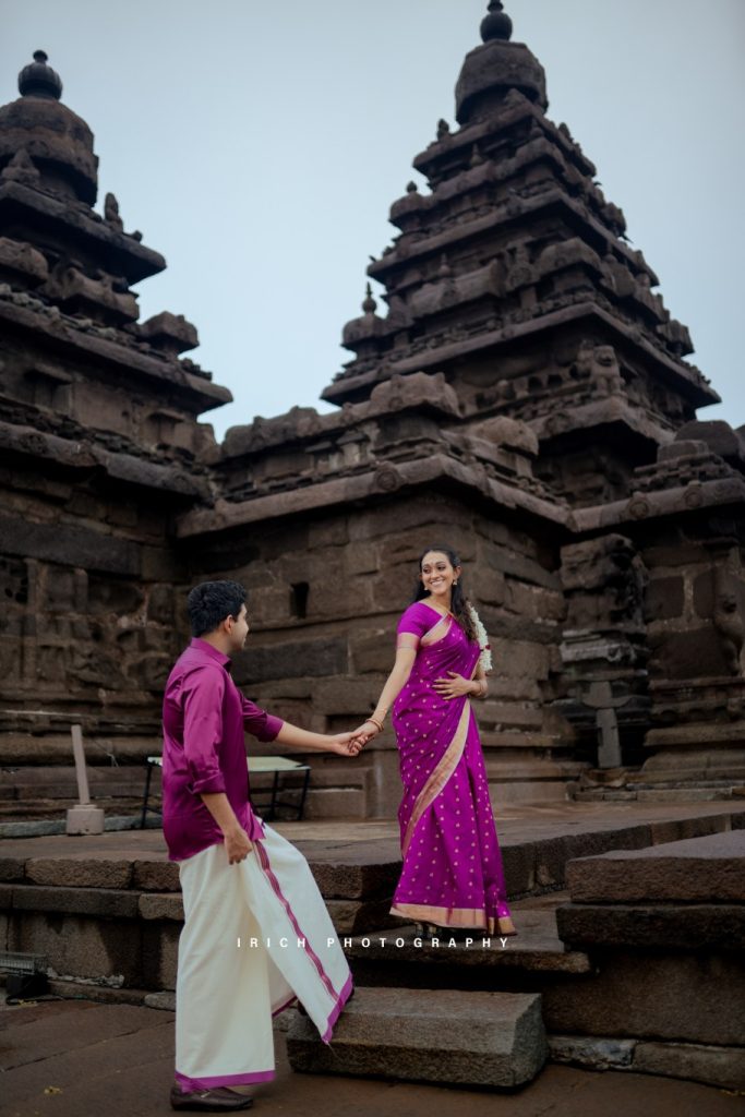 Pre-Wedding Shoot in Mahabalipuram