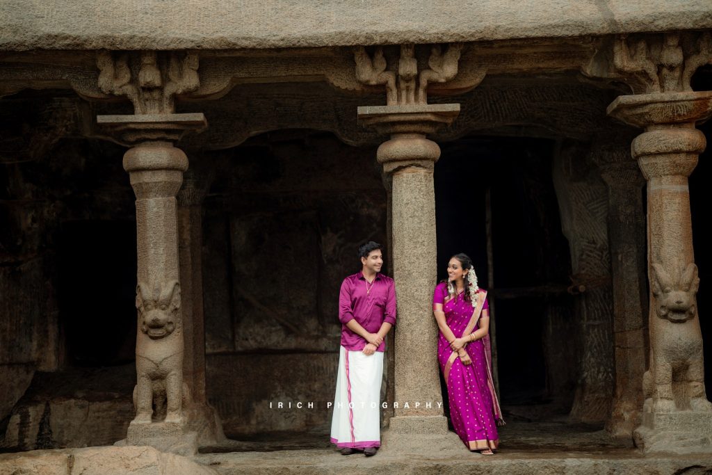 Pre-Wedding Shoot in Mahabalipuram