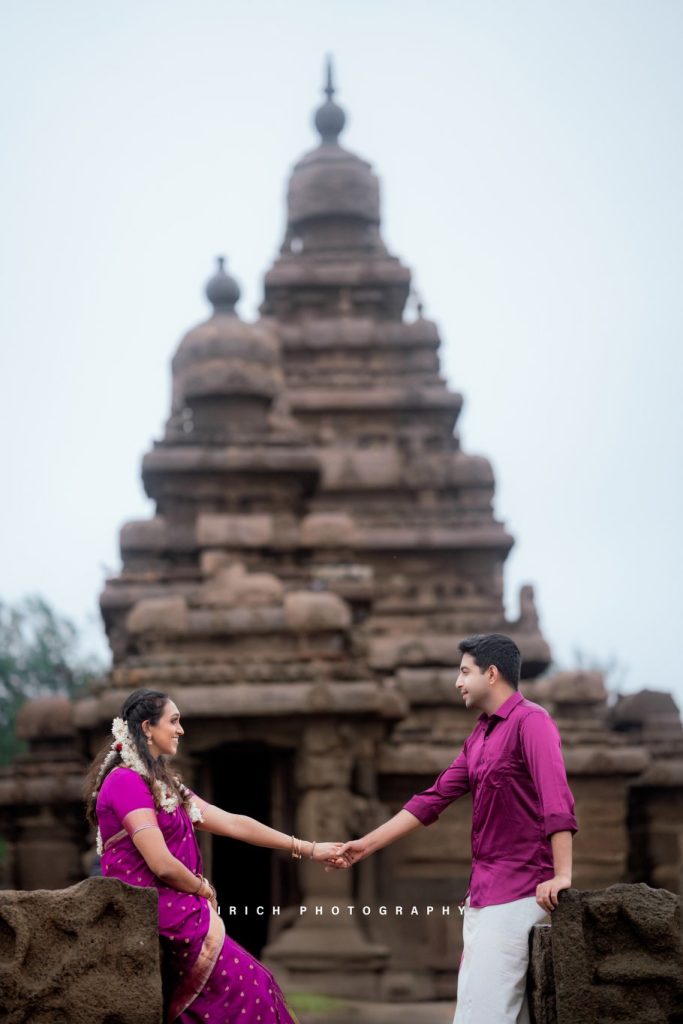 Pre-Wedding Shoot in Mahabalipuram