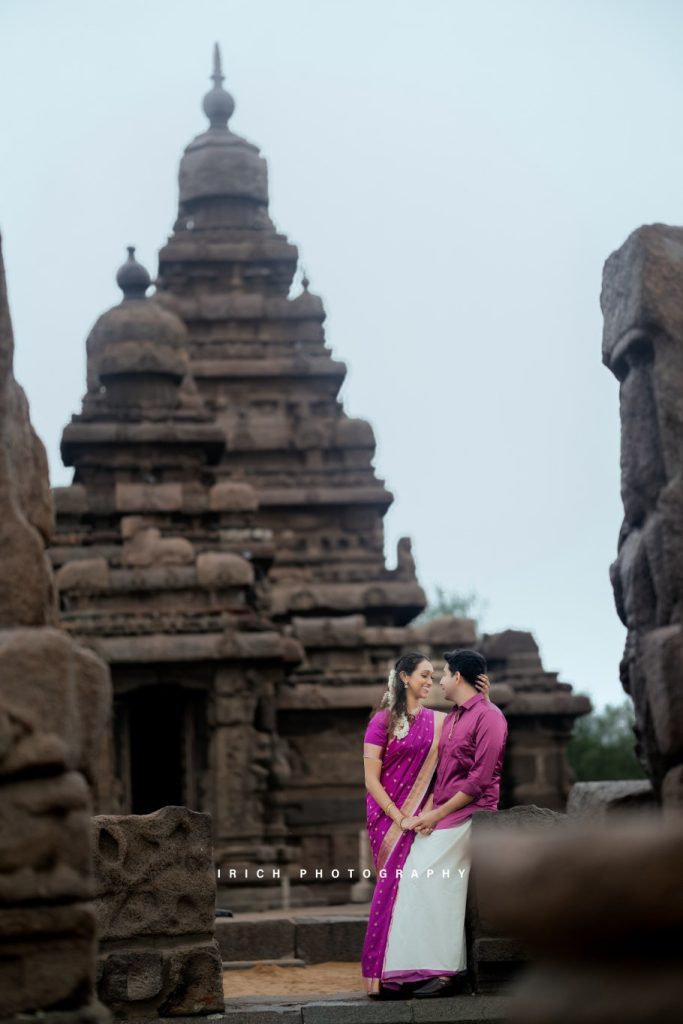 Pre-Wedding Shoot in Mahabalipuram